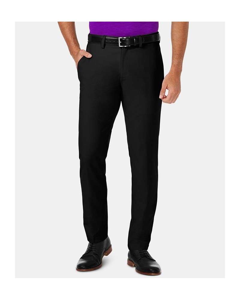 Men's Cool 18 Pro Slim-Fit 4-Way Stretch Moisture-Wicking Non-Iron Dress Pants PD01 $31.34 Pants