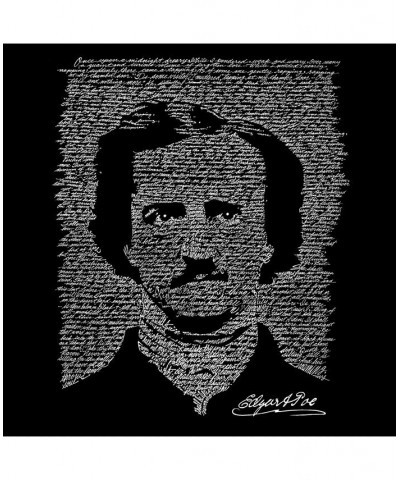 Mens Premium Blend Word Art T-Shirt - Edgar Allen Poe - The Raven Black $24.29 T-Shirts