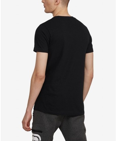 Men's Big and Tall Balance Transfer Graphic T-shirt Black $15.30 T-Shirts