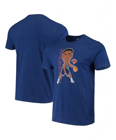 Men's RJ Barrett Heathered Blue New York Knicks Bobblehead T-shirt $20.39 T-Shirts