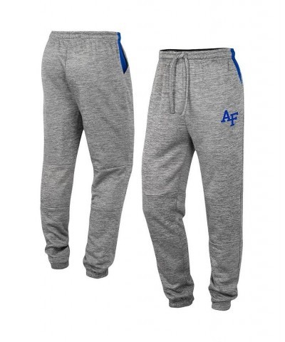 Men's Gray Air Force Falcons Worlds To Conquer Sweatpants $34.79 Pants