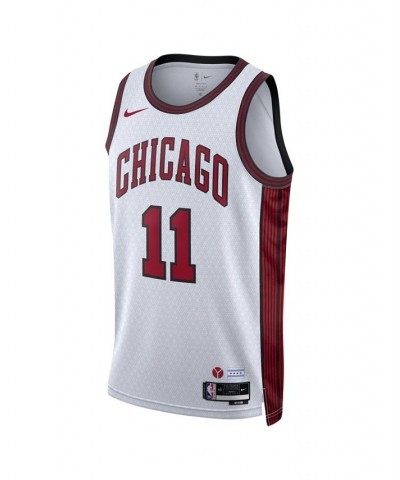 Men's and Women's Demar Derozan White Chicago Bulls 2022/23 City Edition Swingman Jersey $61.10 Jersey