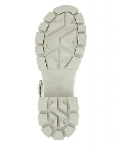 Women's Skyler Round Toe Sandal Ivory/Cream $41.40 Shoes