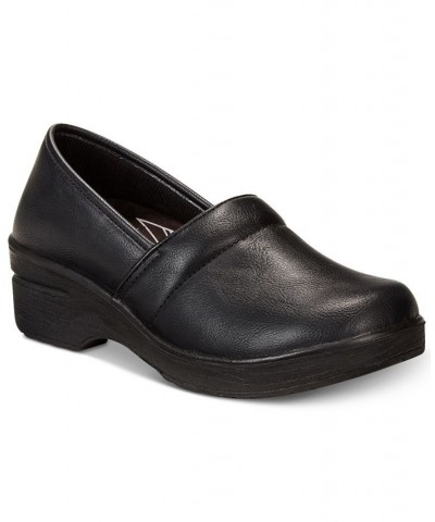 Easy Works By Lyndee Slip Resistant Clogs Black $32.50 Shoes