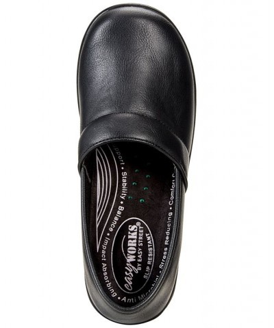 Easy Works By Lyndee Slip Resistant Clogs Black $32.50 Shoes