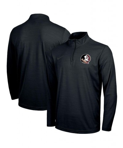 Men's Black Florida State Seminoles Big and Tall Primary Logo Intensity Performance Quarter-Zip Jacket $38.25 Jackets