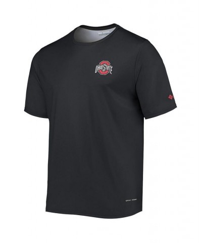 Men's Black Ohio State Buckeyes Terminal Tackle Omni-Shade T-shirt $26.99 T-Shirts