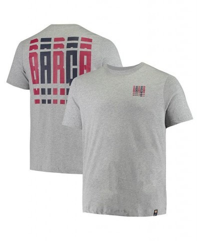 Men's Heathered Gray Barcelona Voice T-shirt $19.20 T-Shirts