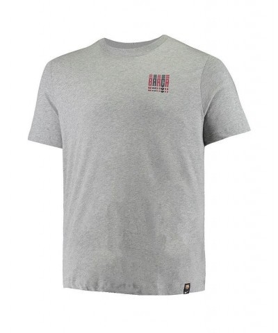 Men's Heathered Gray Barcelona Voice T-shirt $19.20 T-Shirts