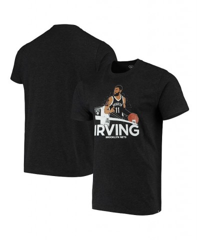 Men's Kyrie Irving Black Brooklyn Nets Player Graphic T-shirt $22.67 Sweatshirt