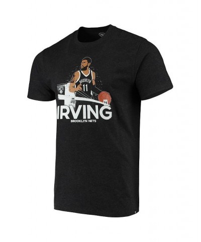 Men's Kyrie Irving Black Brooklyn Nets Player Graphic T-shirt $22.67 Sweatshirt