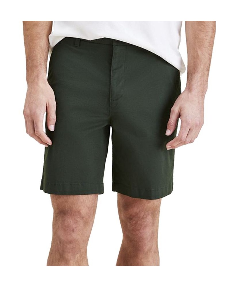 Men's Big & Tall Ultimate Supreme Flex Stretch Solid Shorts Green $24.29 Shorts