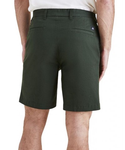 Men's Big & Tall Ultimate Supreme Flex Stretch Solid Shorts Green $24.29 Shorts