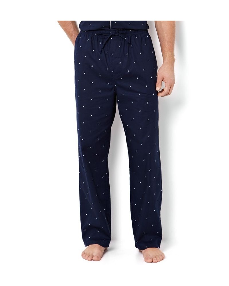 Men's Signature Pajama Pants Blue $13.88 Pajama