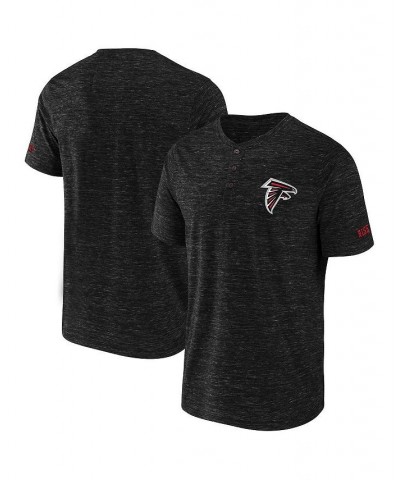 Men's NFL x Darius Rucker Collection by Black Atlanta Falcons Slub Henley T-shirt $18.80 T-Shirts