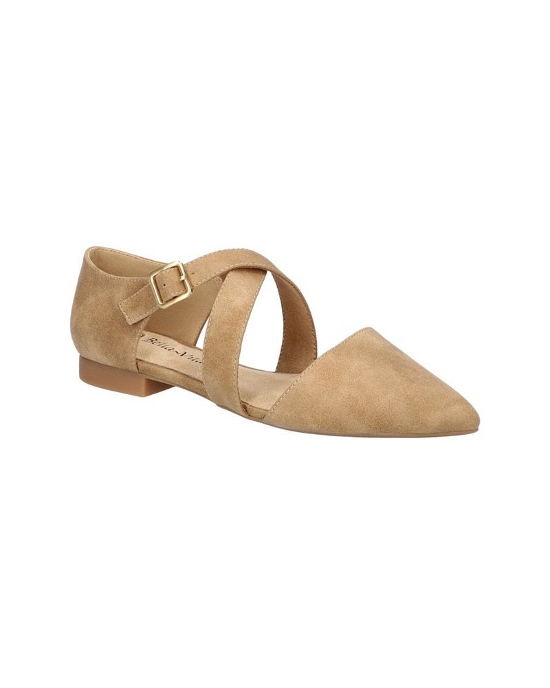 Women's Maddie Flats Natural $48.00 Shoes