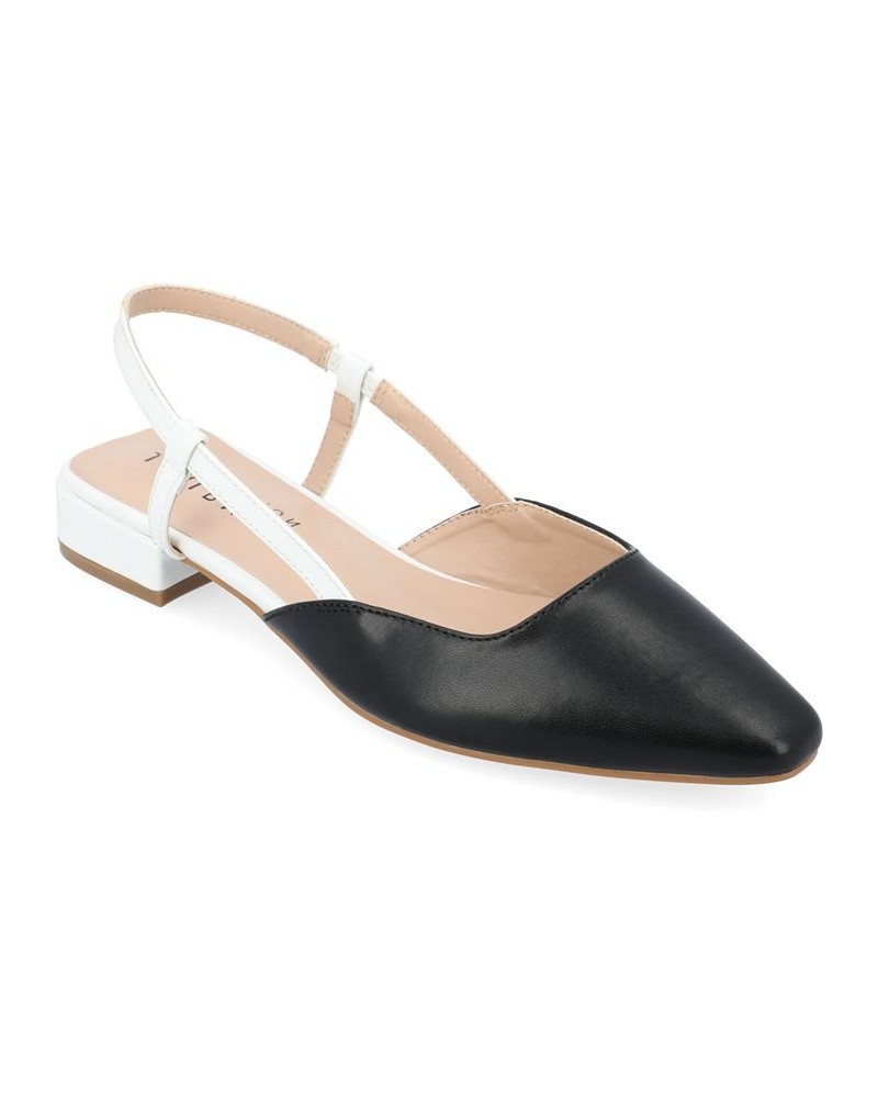 Women's Paislee Flat Black $51.29 Shoes