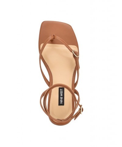 Women's Nelson Casual Ankle Wrap Flat Sandals PD03 $35.88 Shoes