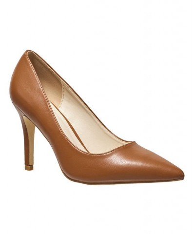 Women's Gayle Pointed Pumps Cognac $49.98 Shoes