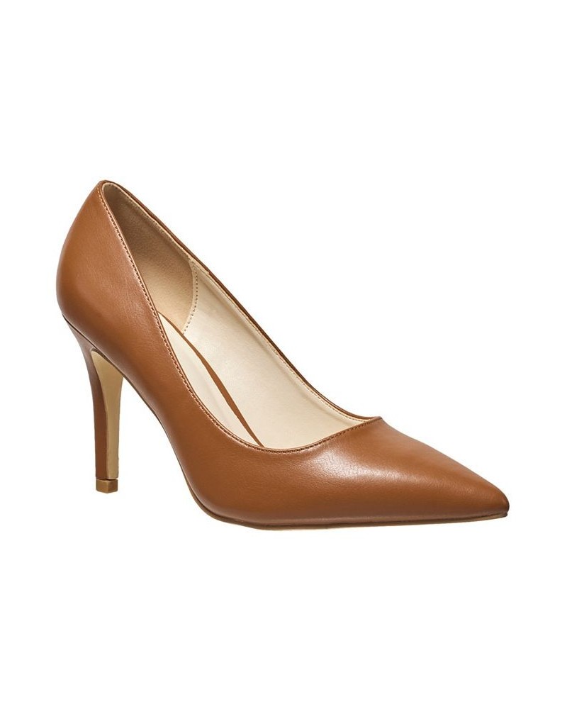 Women's Gayle Pointed Pumps Cognac $49.98 Shoes