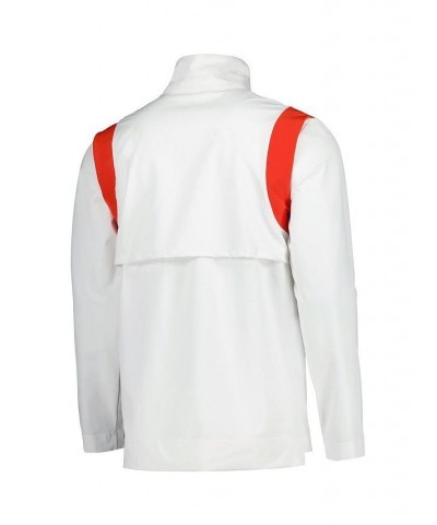 Men's White Ole Miss Rebels 2022 Coaches Sideline Quarter-Zip Top $45.60 Tops