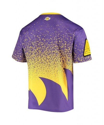 Men's Gold Los Angeles Lakers Sublimated T-shirt $24.20 T-Shirts