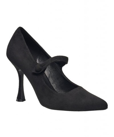 Women's Sicily Closed Toe Pumps Black $44.10 Shoes