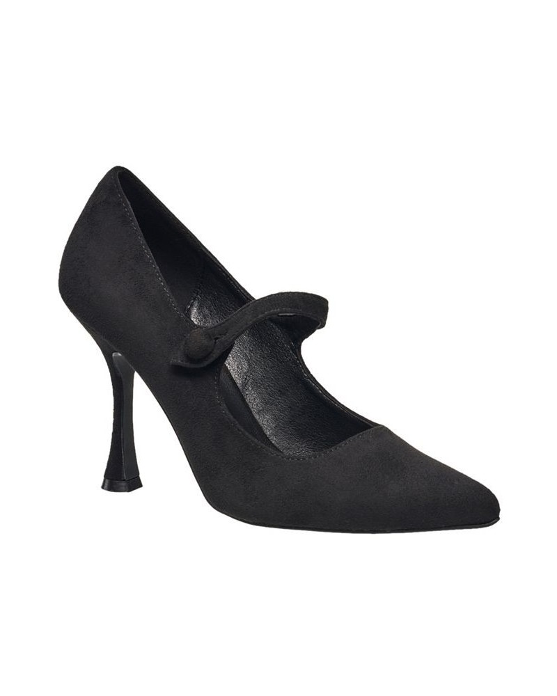 Women's Sicily Closed Toe Pumps Black $44.10 Shoes