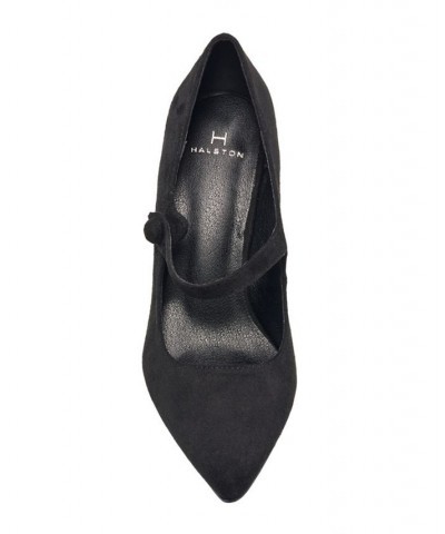 Women's Sicily Closed Toe Pumps Black $44.10 Shoes