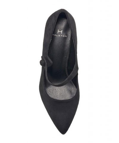 Women's Sicily Closed Toe Pumps Black $44.10 Shoes