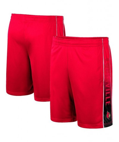 Men's Red Louisville Cardinals Lazarus Shorts $22.79 Shorts