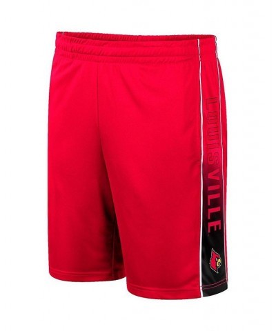 Men's Red Louisville Cardinals Lazarus Shorts $22.79 Shorts