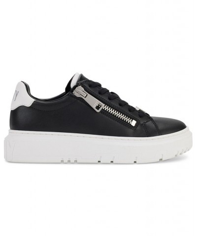 Women's Matti Lace-Up Zip Sneakers PD02 $61.92 Shoes