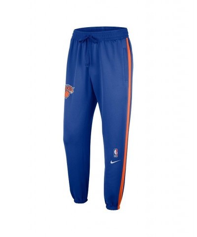 Men's Blue New York Knicks Authentic Showtime Performance Pants $37.72 Pants