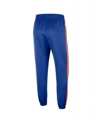 Men's Blue New York Knicks Authentic Showtime Performance Pants $37.72 Pants