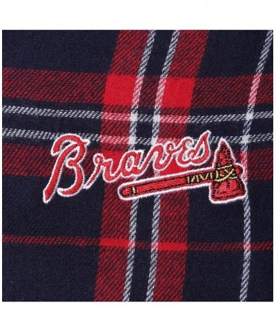 Men's Navy and Red Atlanta Braves Big and Tall Flannel Pants $26.49 Pajama