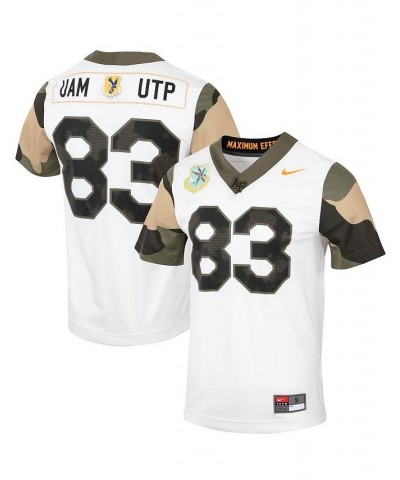 Men's Number 83 White Air Force Falcons Special Game Replica Jersey $39.60 Jersey