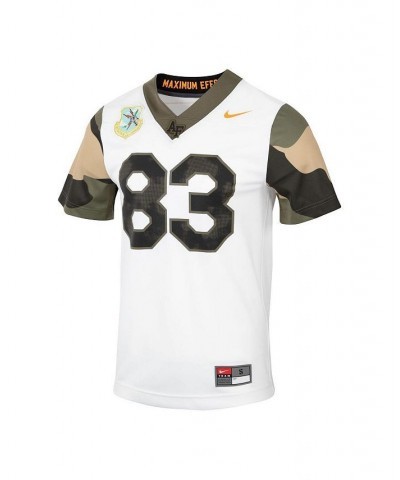 Men's Number 83 White Air Force Falcons Special Game Replica Jersey $39.60 Jersey