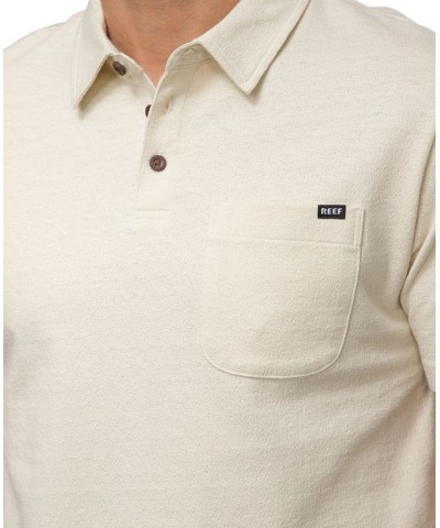 Men's Atwell Short Sleeves Knit Polo Shirt Gray $15.05 Polo Shirts