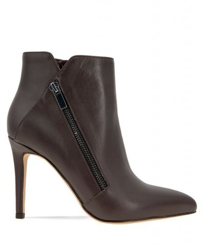 Women's Houston Pointy Toe Bootie Brown $46.19 Shoes