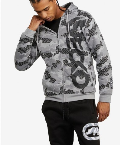 Men's Far Out Sherpa Hoodie Gray $46.06 Sweatshirt