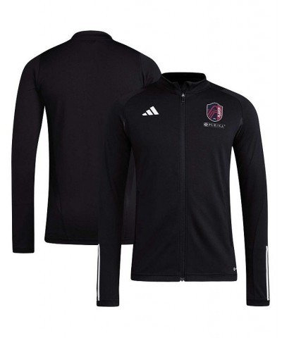 Men's Black St. Louis City SC 2023 On-Field AEROREADY Full-Zip Training Top $43.20 Tops