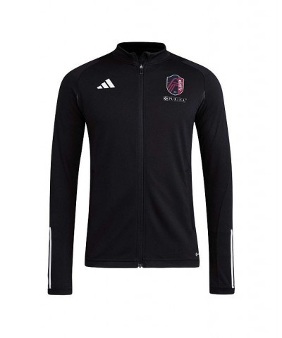 Men's Black St. Louis City SC 2023 On-Field AEROREADY Full-Zip Training Top $43.20 Tops