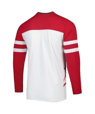 Men's Red, White Tampa Bay Buccaneers Halftime Long Sleeve T-shirt $34.40 T-Shirts