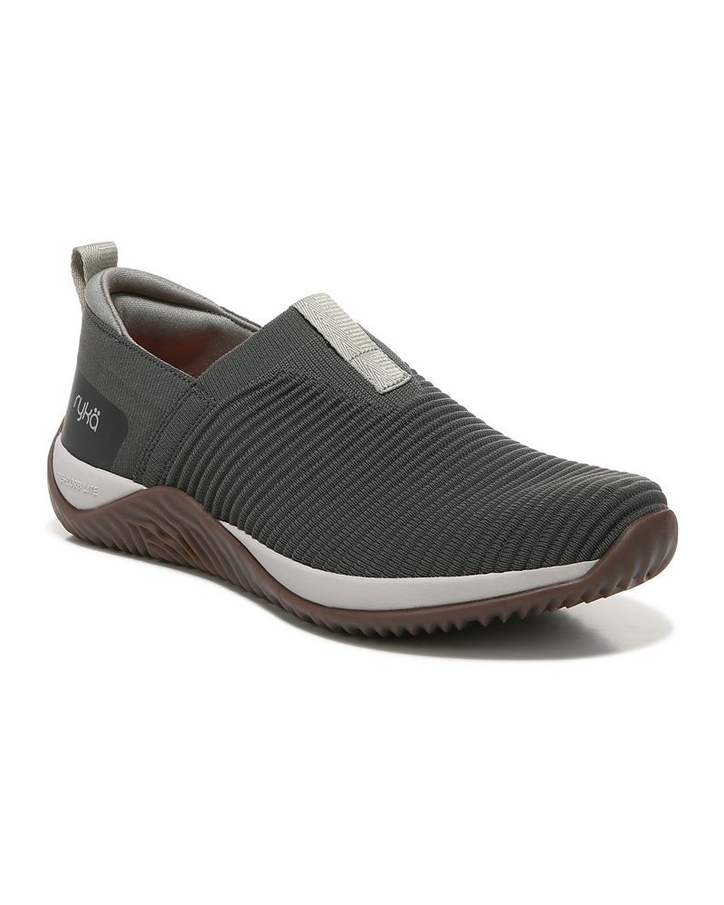 Women's Echo Knit Slip-on Sneakers PD05 $46.00 Shoes