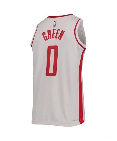 Men's Jalen Green White Houston Rockets 2021/22 Swingman Jersey - Association Edition $46.00 Jersey