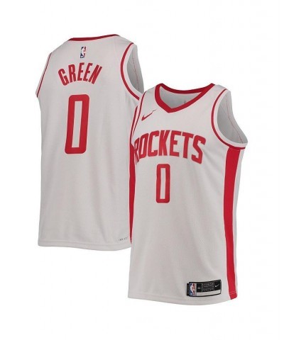 Men's Jalen Green White Houston Rockets 2021/22 Swingman Jersey - Association Edition $46.00 Jersey