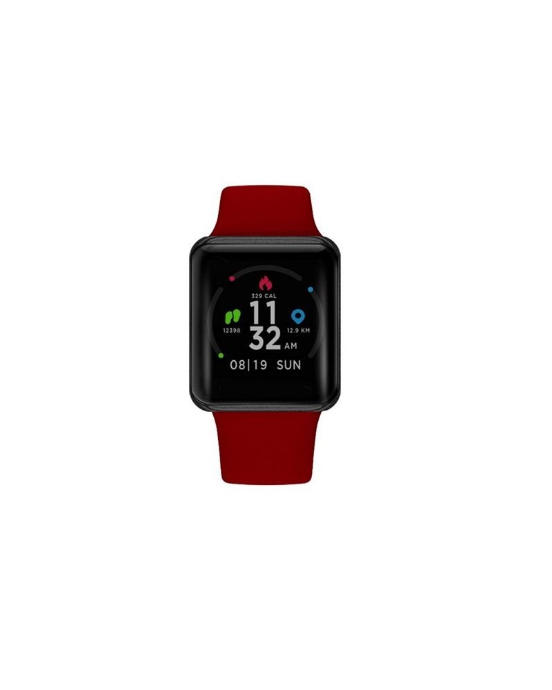 Unisex Air Special Edition Red Silicone Strap Smart Watch 45mm $15.05 Watches