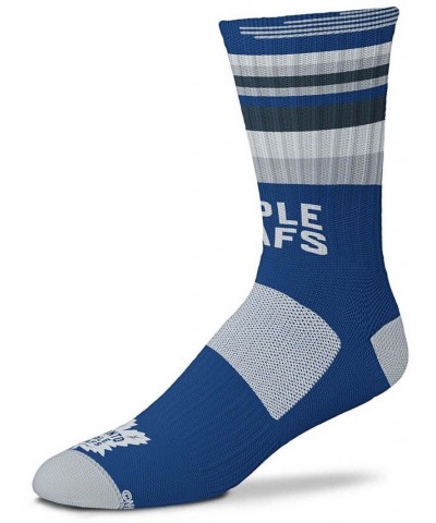 Men's and Women's Toronto Blue Maple Leafs Rave Crew Socks $11.50 Socks