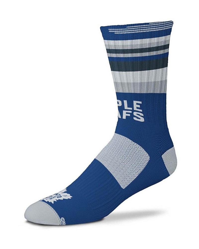 Men's and Women's Toronto Blue Maple Leafs Rave Crew Socks $11.50 Socks